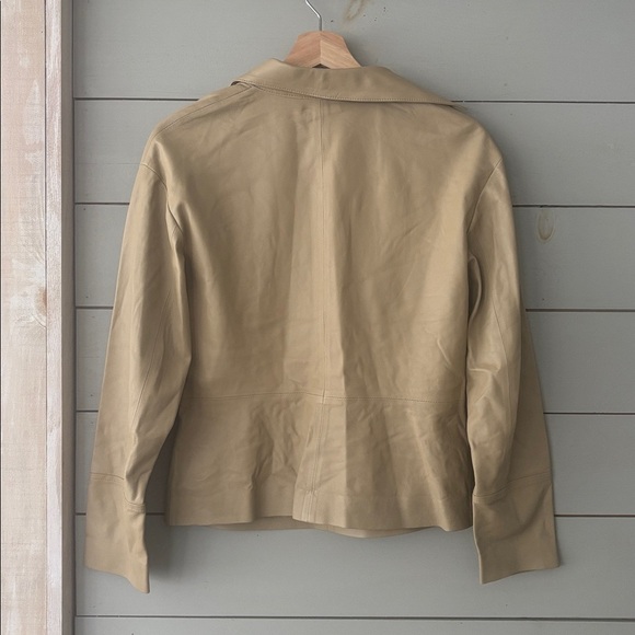 Vince 100% Lamb Leather Blouse | XS - Picture 6 of 6